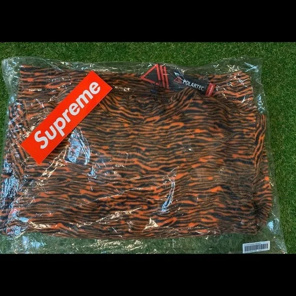Brand New Supreme Polartec Hooded Sweater